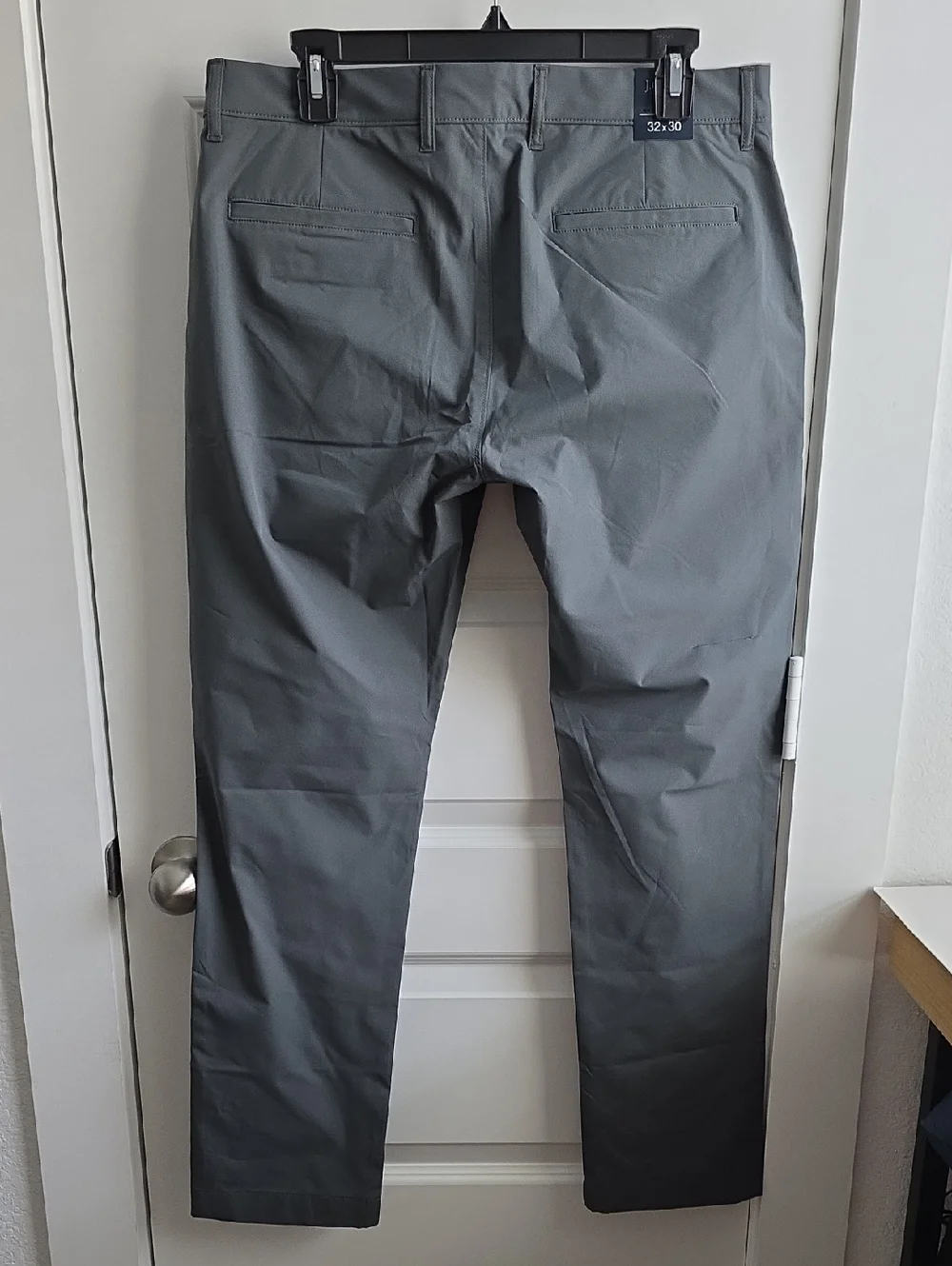 J. Crew Tech Pants Slim Flex Grey Chinos 32 X 30 G069